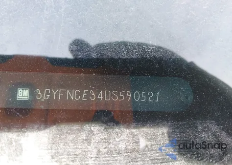 2013 Cadillac Srx Luxury Collection z USA, uszkodzony, nr VIN 3GYFNCE34DS590521